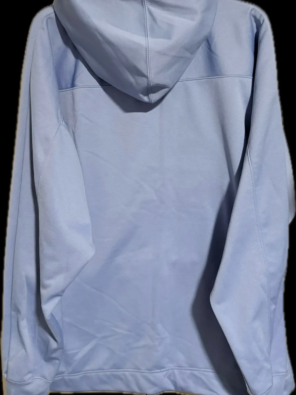 UNC Tarheels Hoodie Sweatshirt Carolina Blue Mascot Log (size XXL)
